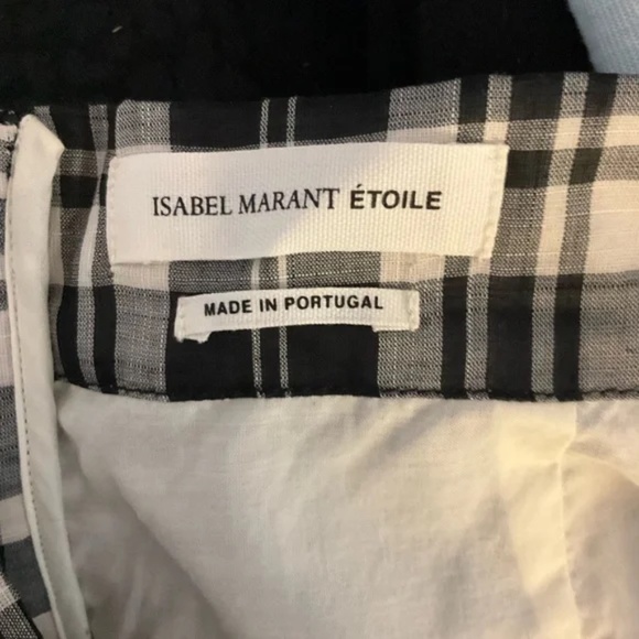 Isabel Marant Etoile Wilma Chic Check skirt size 36 (US Small) - Picture 6 of 6
